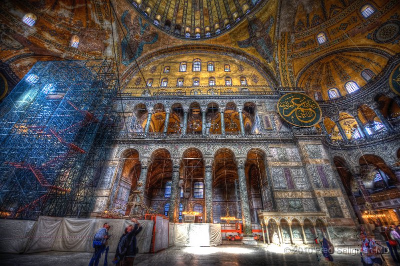 20100401_072441 D3-10And2moreEnhancer.jpg - Haghia Sophia, 'the church of the Holy Wisdom', is more than 1400 years old.